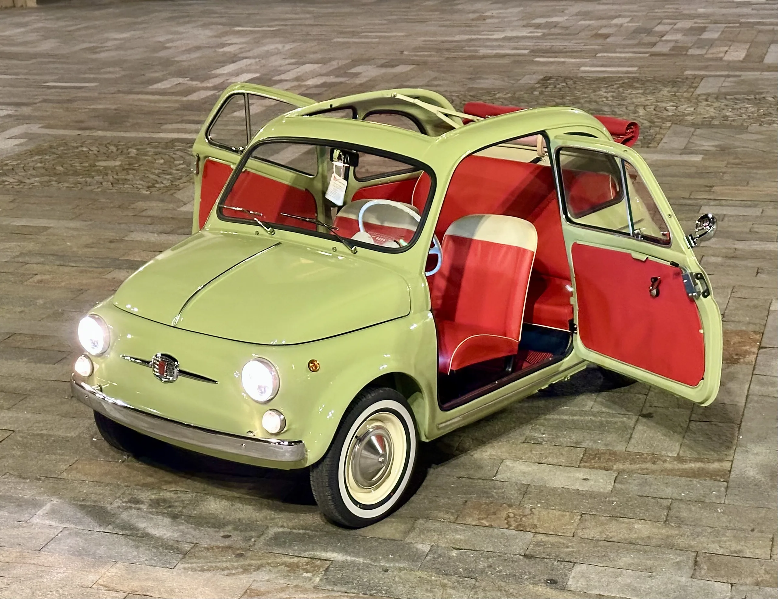 Fiat 500 D frontale