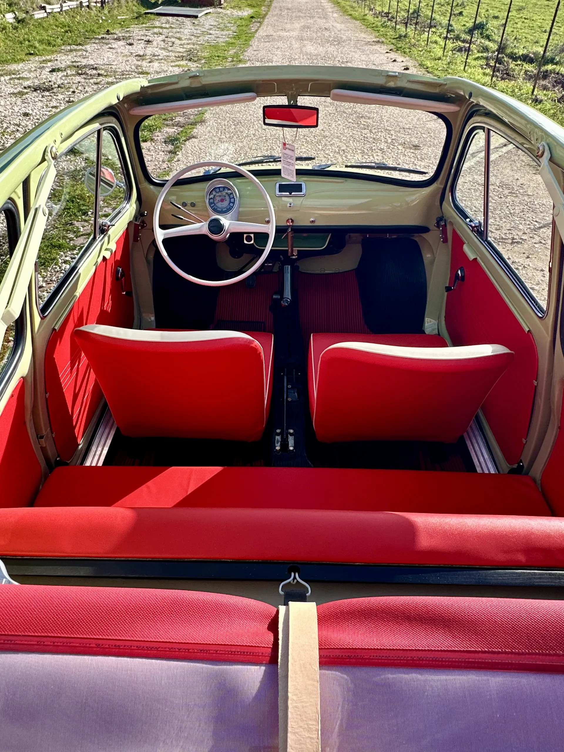 Fiat 500 D interni