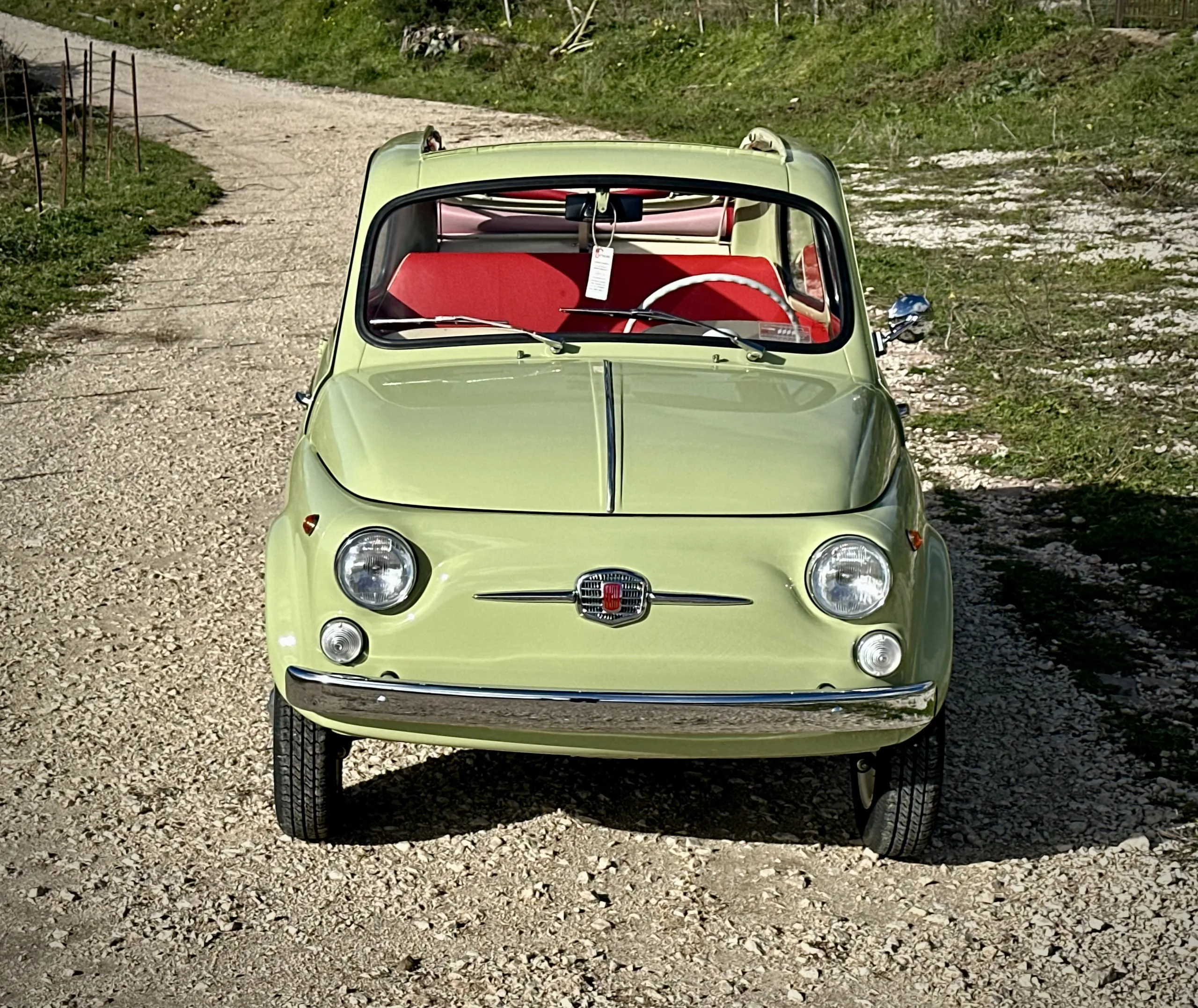 Fiat 500 D posteriore