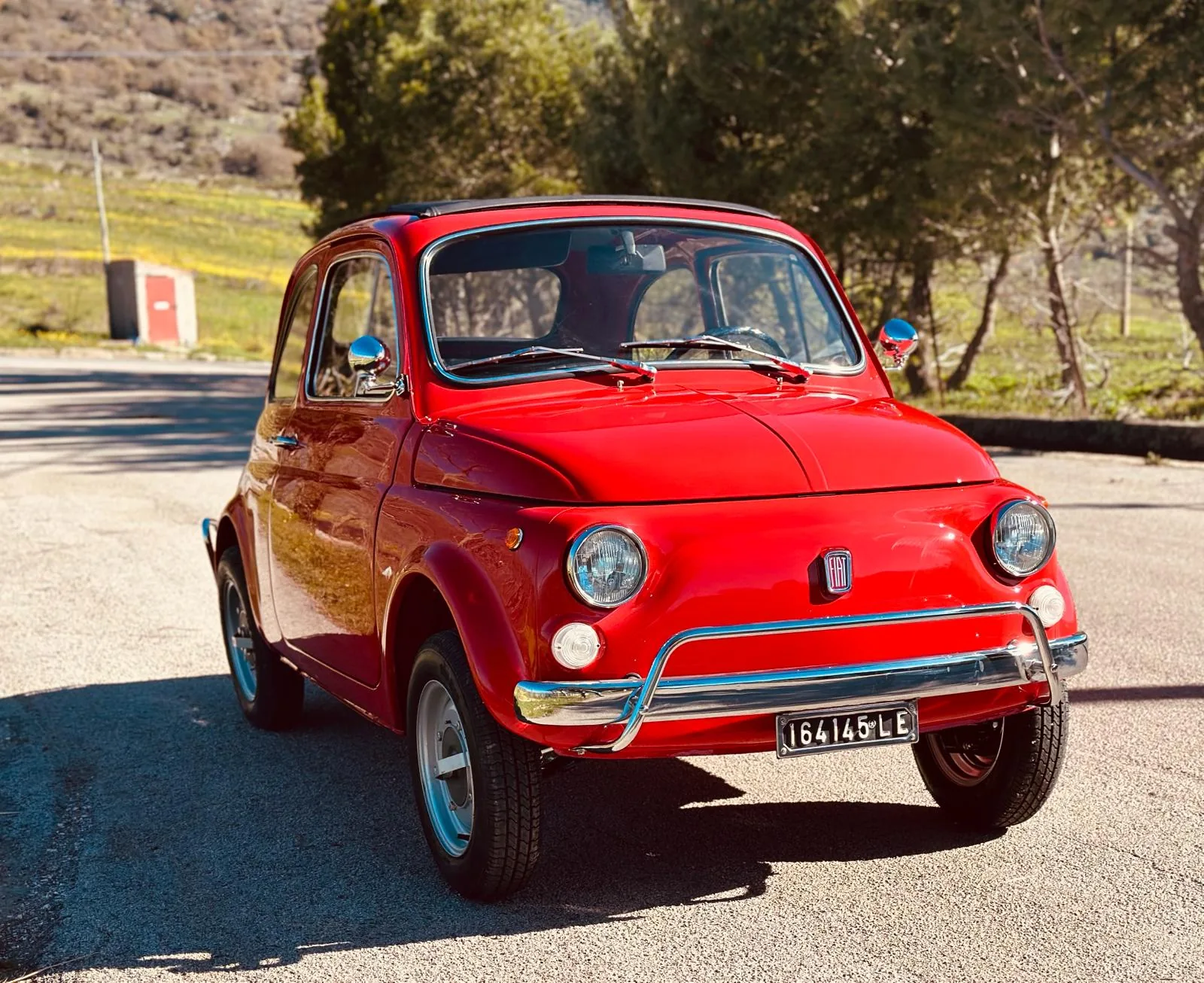 Fiat 500 F frontale