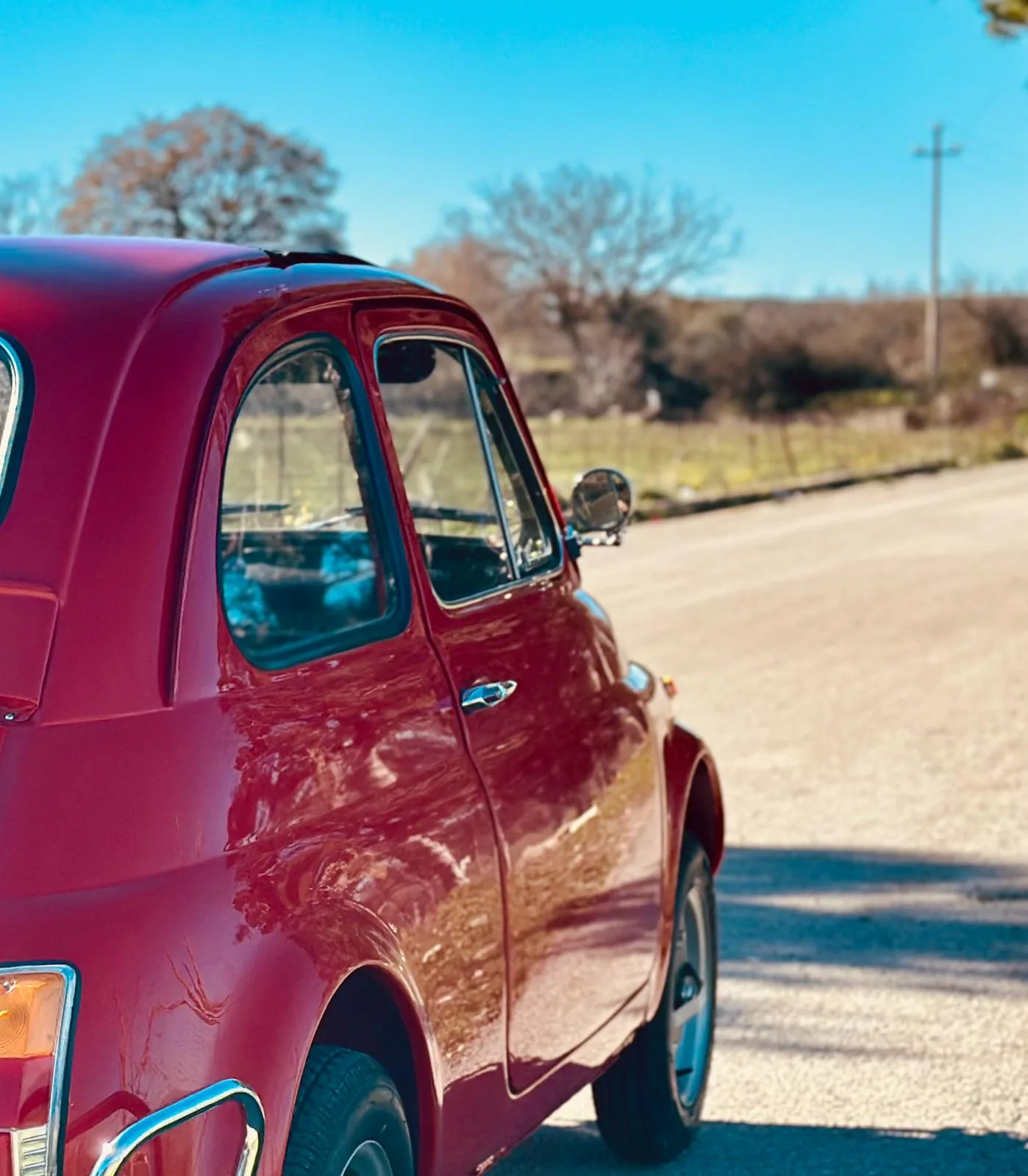 Fiat 500 F laterale