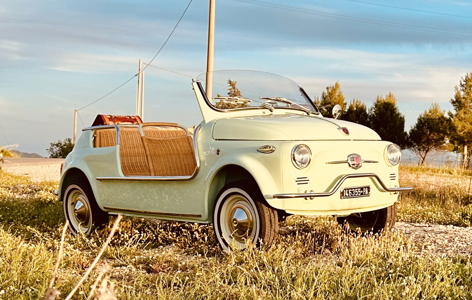 Fiat 500 Jolly laterale
