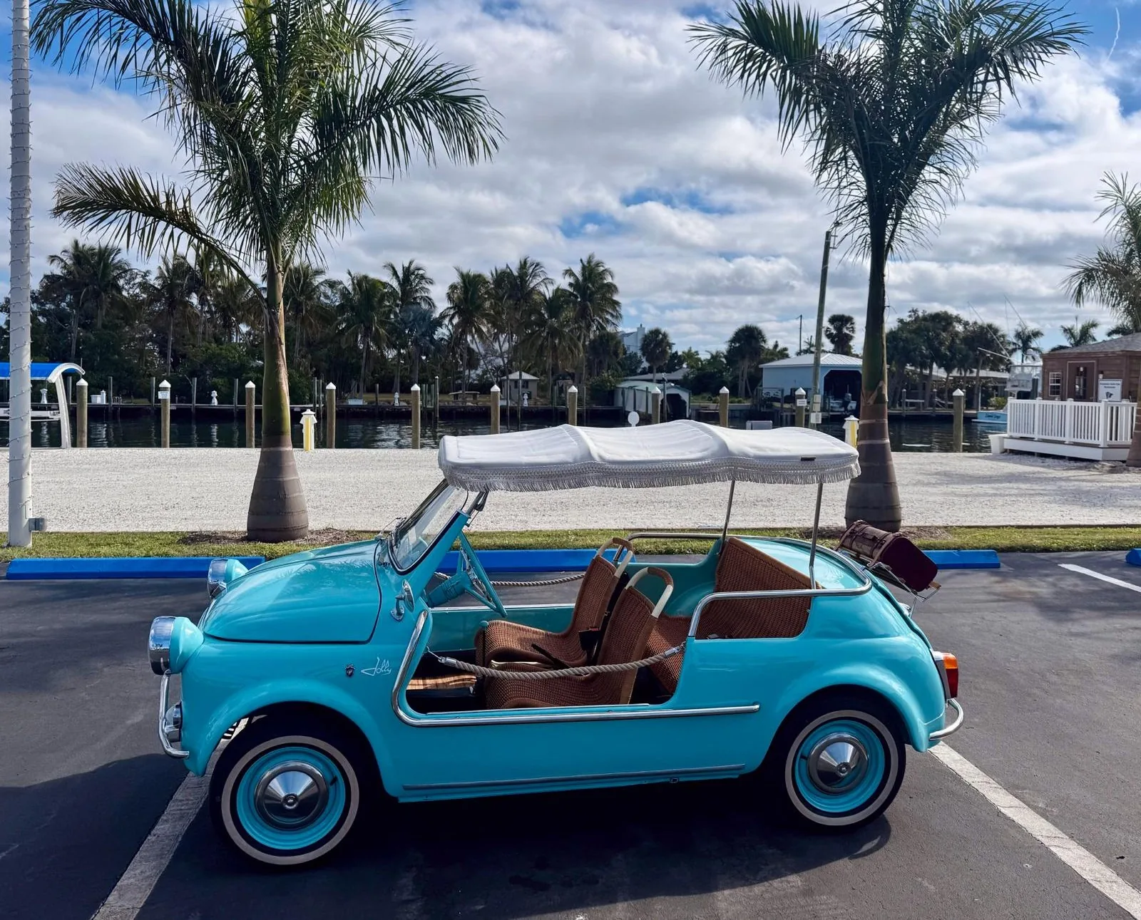 Fiat 500 Jolly America laterale
